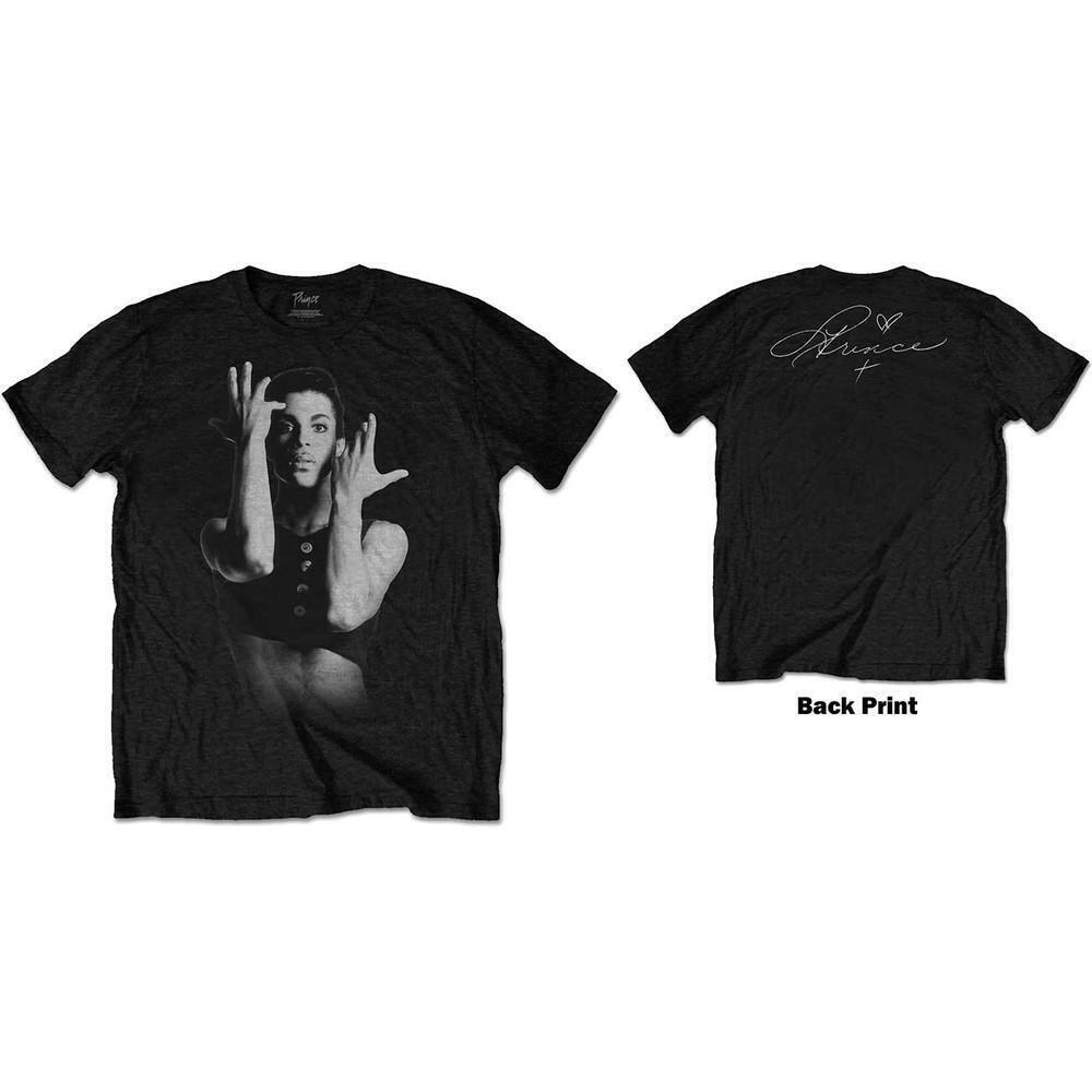 Prince Unisex T Shirt Parade Signature Back Print 2 Sided